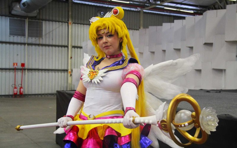 Arwen Eduarda chamou atenção ao interpretar a personagem Sailor Moon
