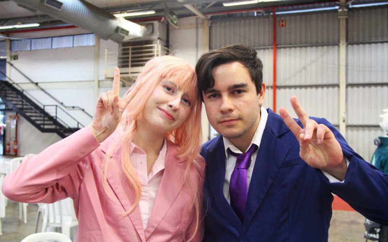 Julia Penchaya e Luiz Felipe Garcia interpretaram um casal do anime Wotakoi | abc+