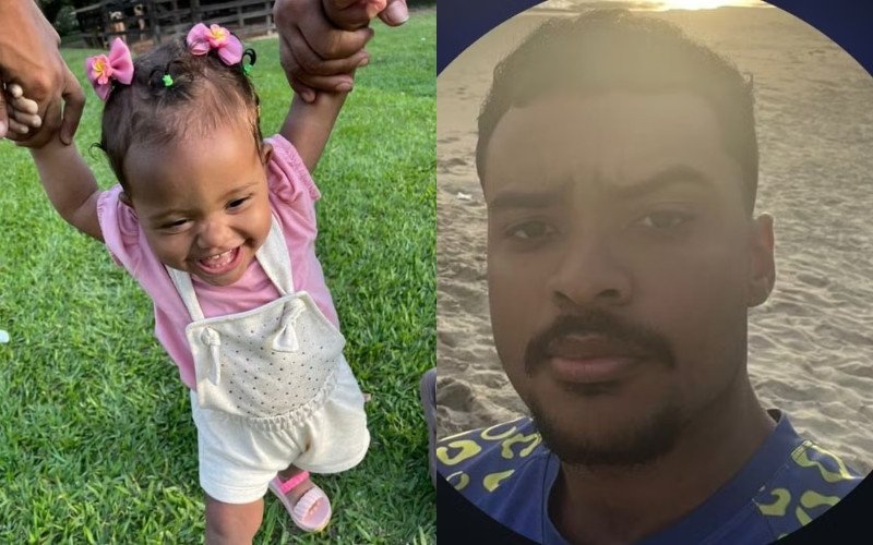 Maya Costa Cypriano, de apenas 1 ano e 9 meses, foi morta por Lukas Pereira do Espírito Santo, no Rio de Janeiro | abc+