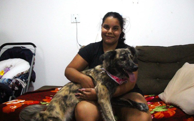 Thamyres comemora o reencontro com Princesa