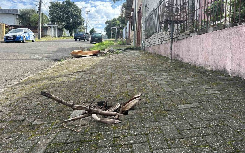 Do buraquinho ao buracão: Erosões em calçada expõe moradores do bairro Guarani, em Novo Hamburgo, ao risco