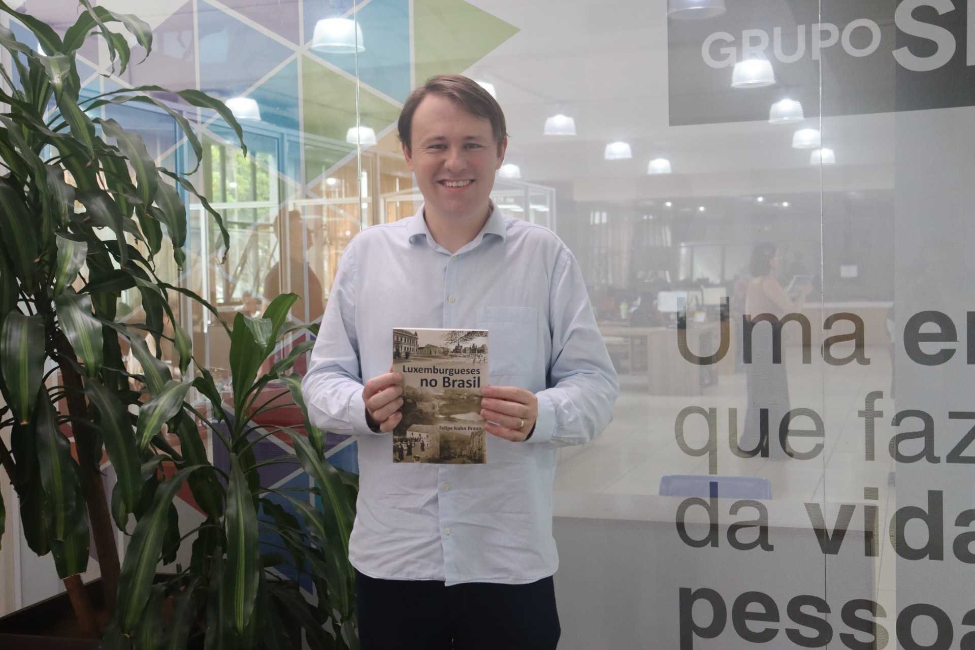 Felipe Kuhn Braun lança livro sobre imigrantes luxemburgueses nesta terça-feira; saiba mais