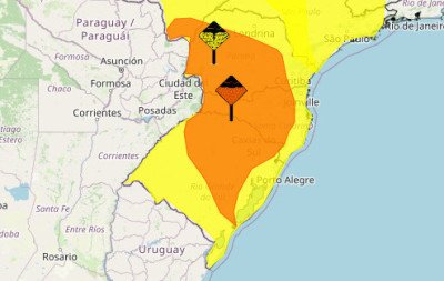 ALERTAS DO INMET: Tempestades e ventos de 100 km/h podem marcar passagem de ciclone; veja o que esperar