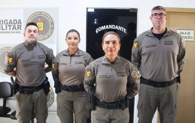 Pela primeira vez, mulher comanda o 32º BPM no Vale do Sinos
