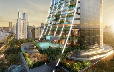 Luciano Hang mostra por dentro das obras do prédio residencial mais alto do mundo: "A todo vapor"