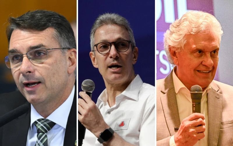 Flávio Bolsonaro, Romeu Zema, Ronaldo Caiado e Aldo Rebelo estarão no Rio Grande do Sul nesta semana | abc+