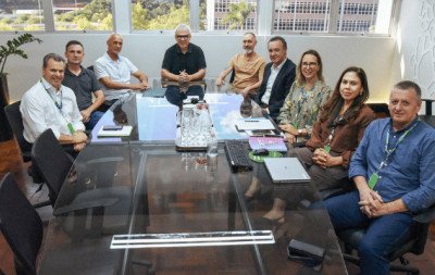 Reunião formalizou a parceria entre o Município e a Feevale na segunda-feira (6) | abc+