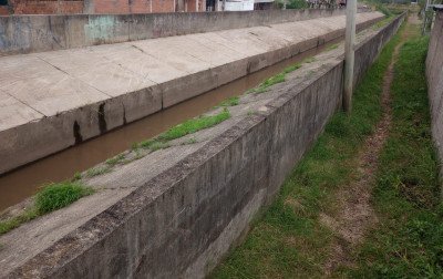 Estudo analisa o alteamento do muro do Arroio Cerquinha em São Leopoldo