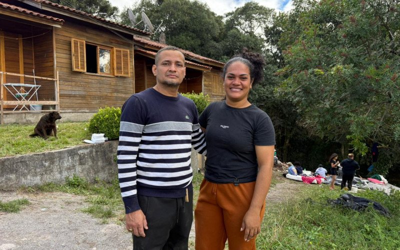 Desabamento de casas no bairro Carniel, em Gramado