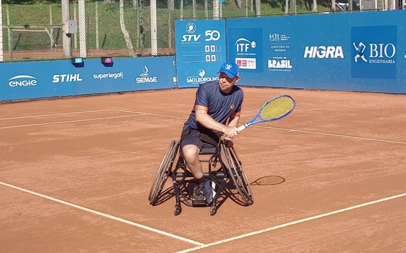 Diego Kohlrausch, avaliou o primeiro dia do Bio Engenharia Wheelchair Tennis Cup como bem positivo  | abc+