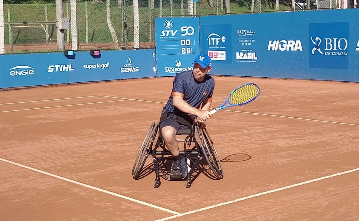 Primeiras rodadas do Bio Engenharia Wheelchair Tennis Cup são realizadas nesta quarta-feira