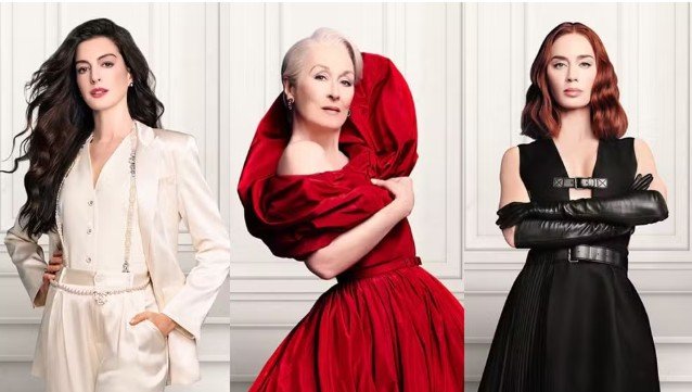 Anne Hathaway, Meryl Sreep e Emily Blunt voltam às telas na continuação do sucesso de 2006 | abc+