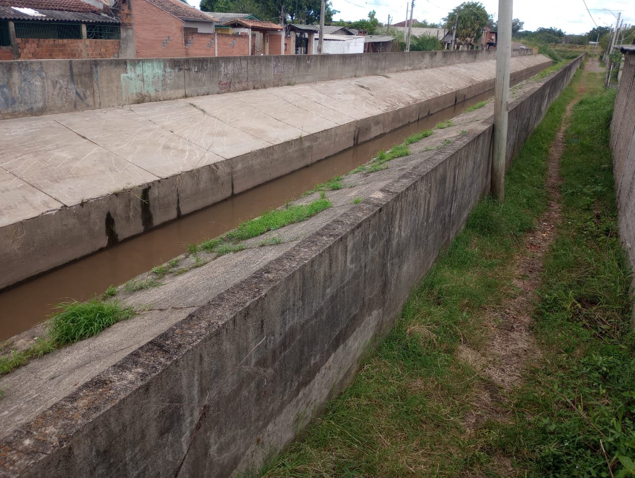 Estudo analisa o alteamento do muro do Arroio Cerquinha em São Leopoldo