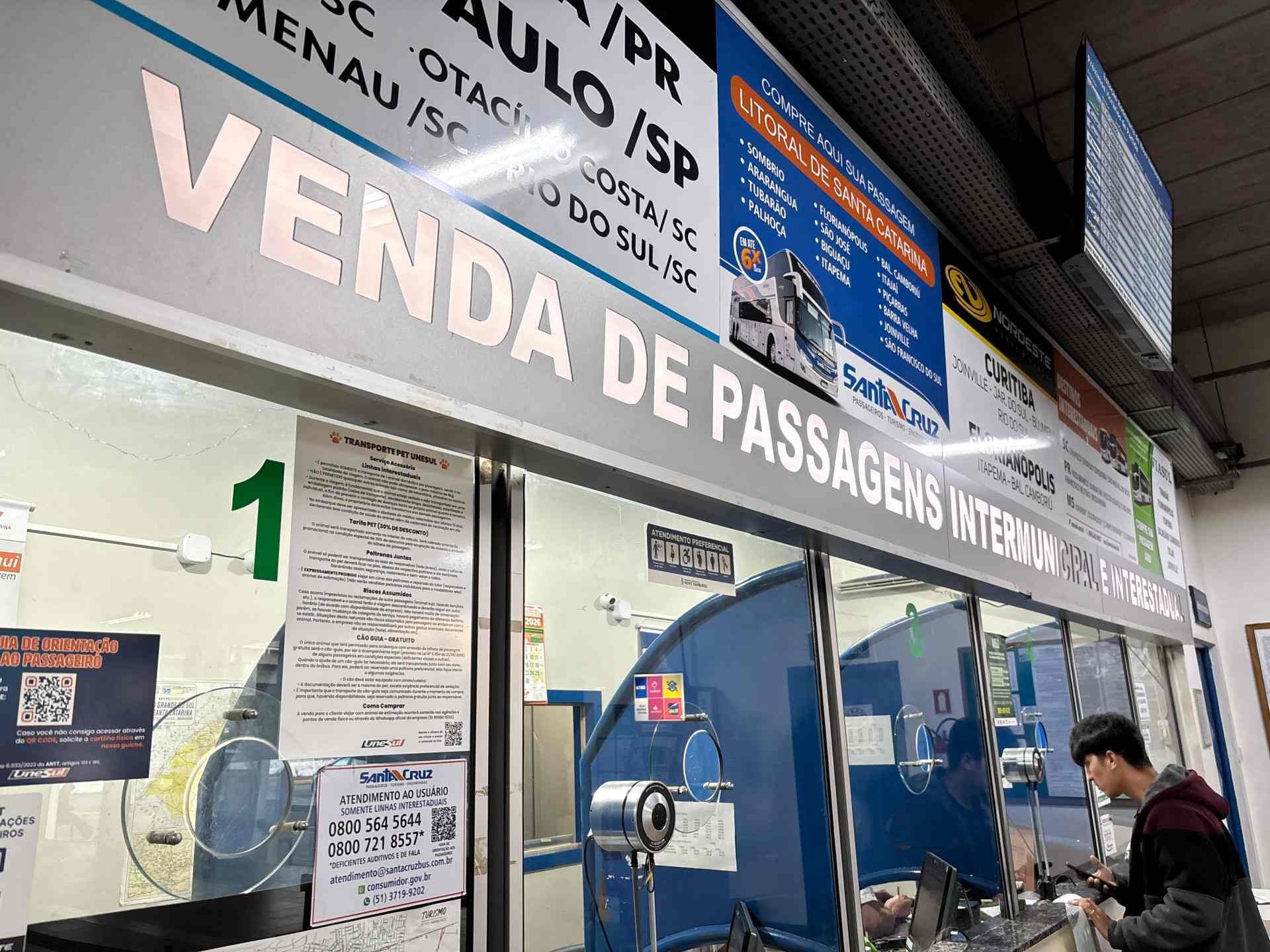 Passagens intermunicipais de ônibus sobem de preço no Rio Grande do Sul