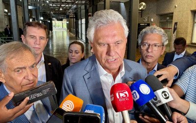 "Antes só tinha dois lados, agora estou entrando no jogo", diz Caiado em evento na Fiergs