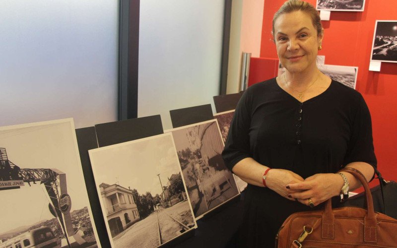 A advogada Aline encantou-se ao ver como Novo Hamburgo era nos anos 60 e 70