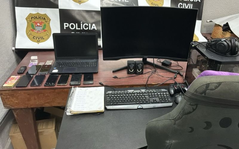 Golpe do falso advogado levou à realização de operação conjunta entre as delegacias de Gramado e Canela nesta quarta-feira (8), em Santos-SP
