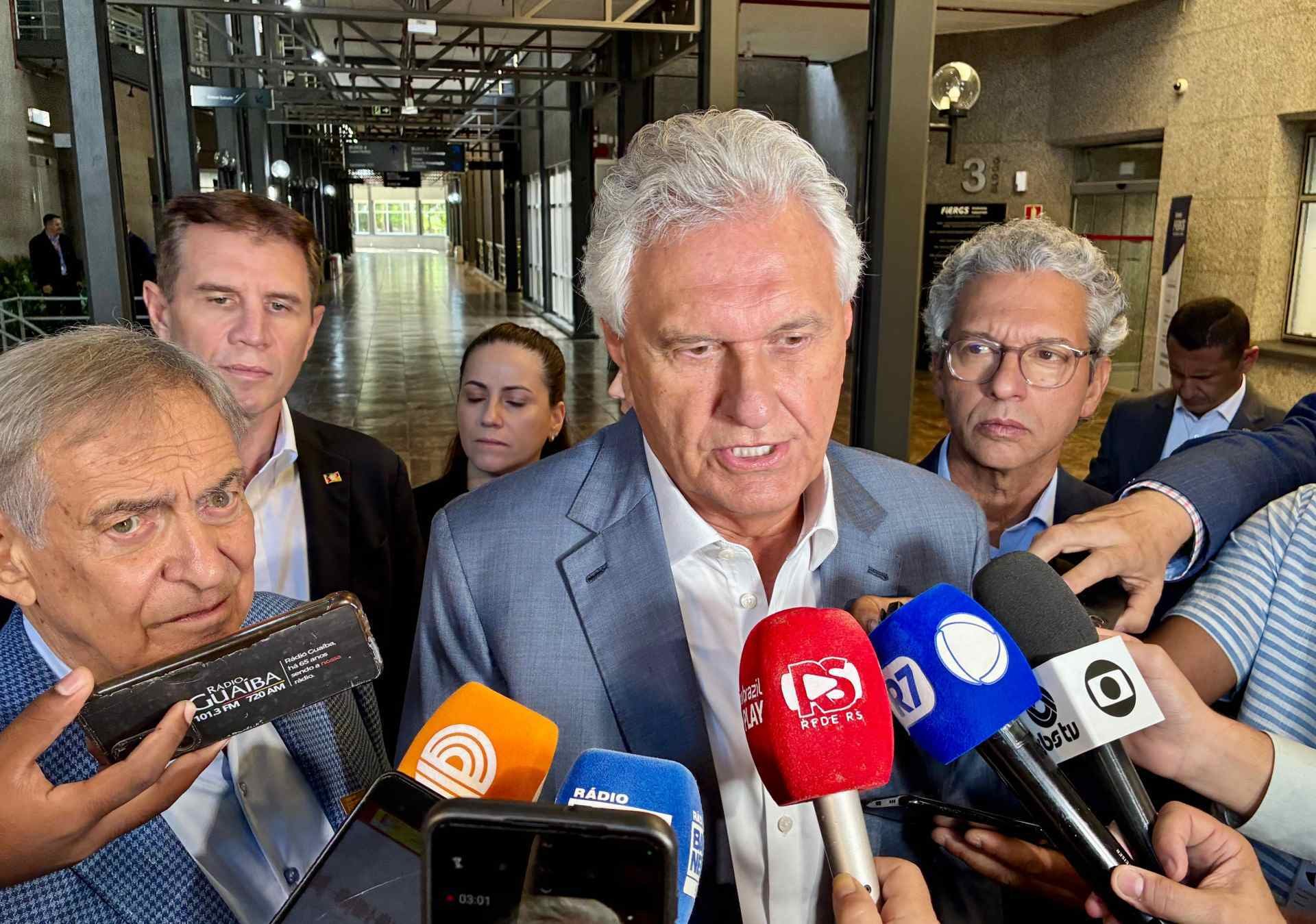 “Eu não queria, mas vai acontecer impeachment se eu chegar à Presidência”, diz Caiado sobre STF