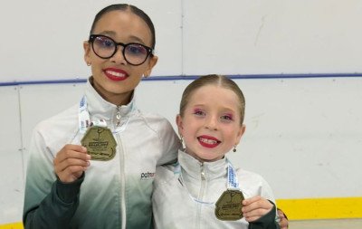 Patinadoras de Novo Hamburgo brilham no Brasileiro