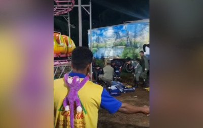 Cantora Gospel de 21 anos morre após ser arremessada de "minhocão" em parque de diversões