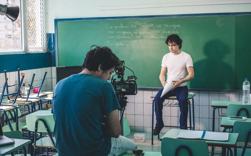 Gravações do clipe da faixa O Bullyng