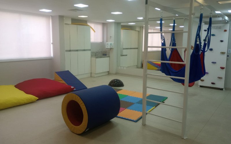 CAS TEA conta com brinquedos lúdicos e equipamentos