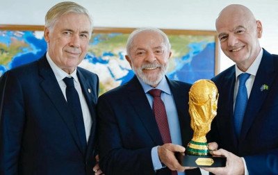 VÍDEO: Lula diz que Ancelotti o perguntou se deveria convocar Neymar para a Copa do Mundo