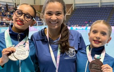 Atletas de Novo Hamburgo brilham na Copa do Mundo de Patinação