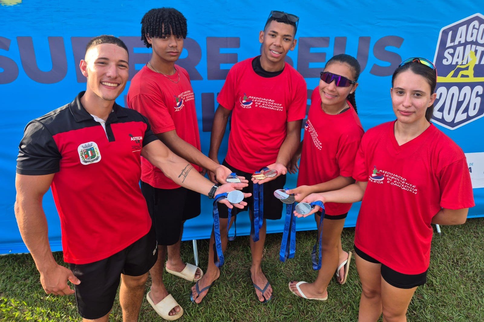 Atletas de S&atilde;o Leopoldo conquistam 14 medalhas na Copa Brasil de Canoagem Velocidade