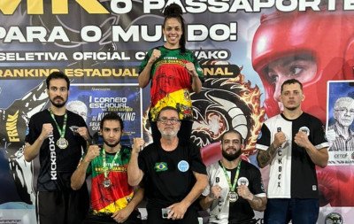 Atletas da região somam três ouros e um vice no Estadual de Kickboxing