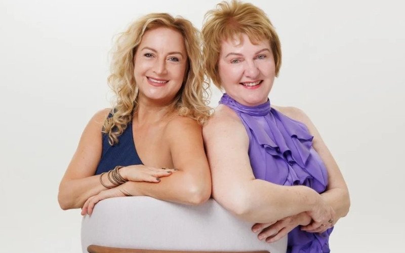 Carla Maffioletti e Angela Diel. | abc+