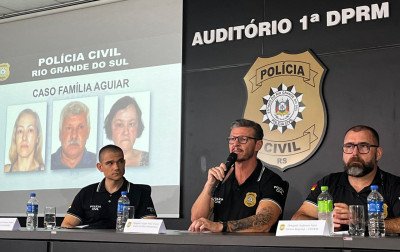 FAMÍLIA AGUIAR: Policial militar e mais 5 são indiciados por crimes em Cachoeirinha