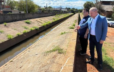 Obra de alteamento do muro do Arroio Cerquinha pode começar ainda em maio