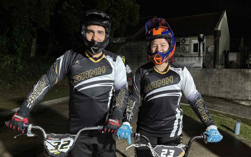 Renato e a filha Victória Stürmer