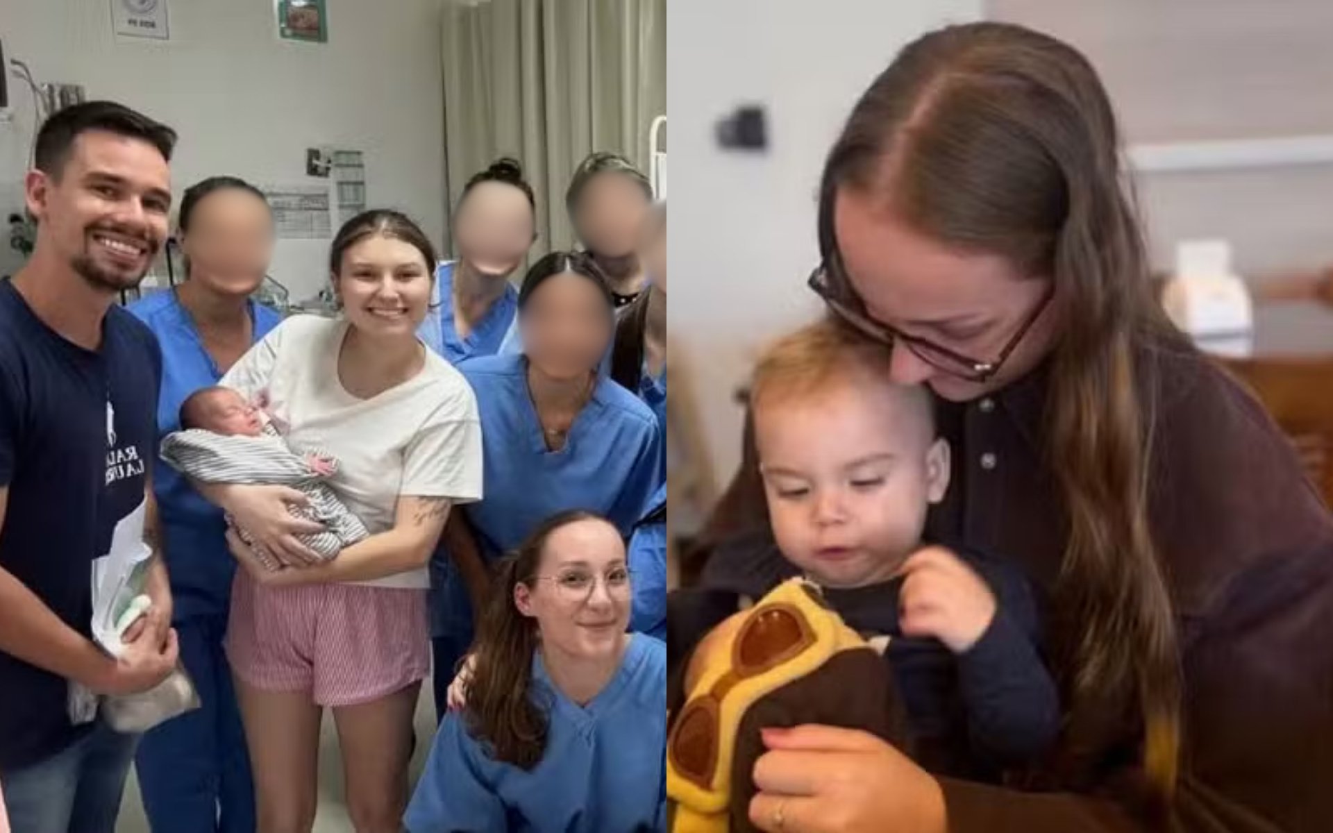 Vi&uacute;vo de Isabel Veloso conheceu namorada na UTI neonatal ap&oacute;s filho nascer prematuro; mulher fala pela primeira vez