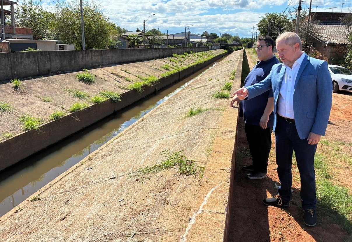 Obra de alteamento do muro do Arroio Cerquinha pode come&ccedil;ar ainda em maio