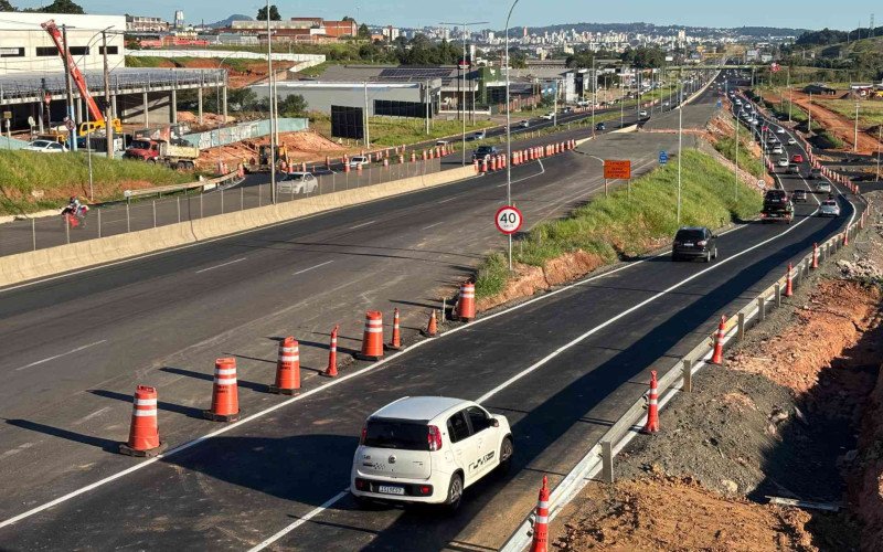 Desvio no trânsito da BR-116 em Novo Hamburgo | abc+