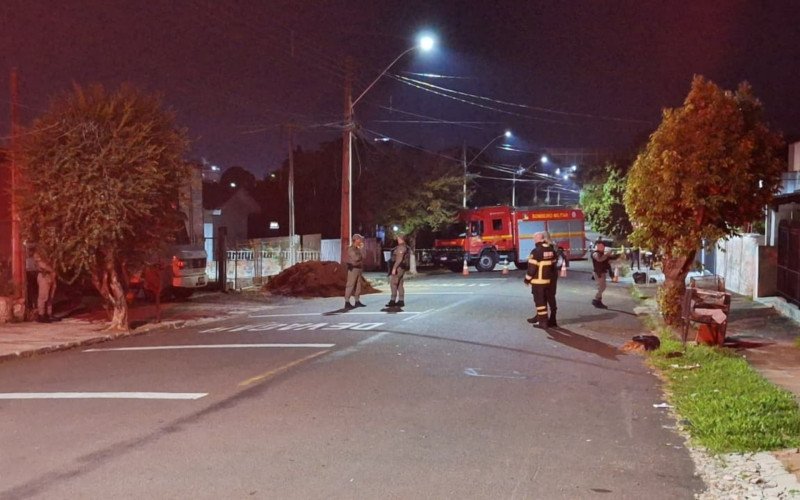 Operação da BM em Campo Bom na noite deste sábado (18)