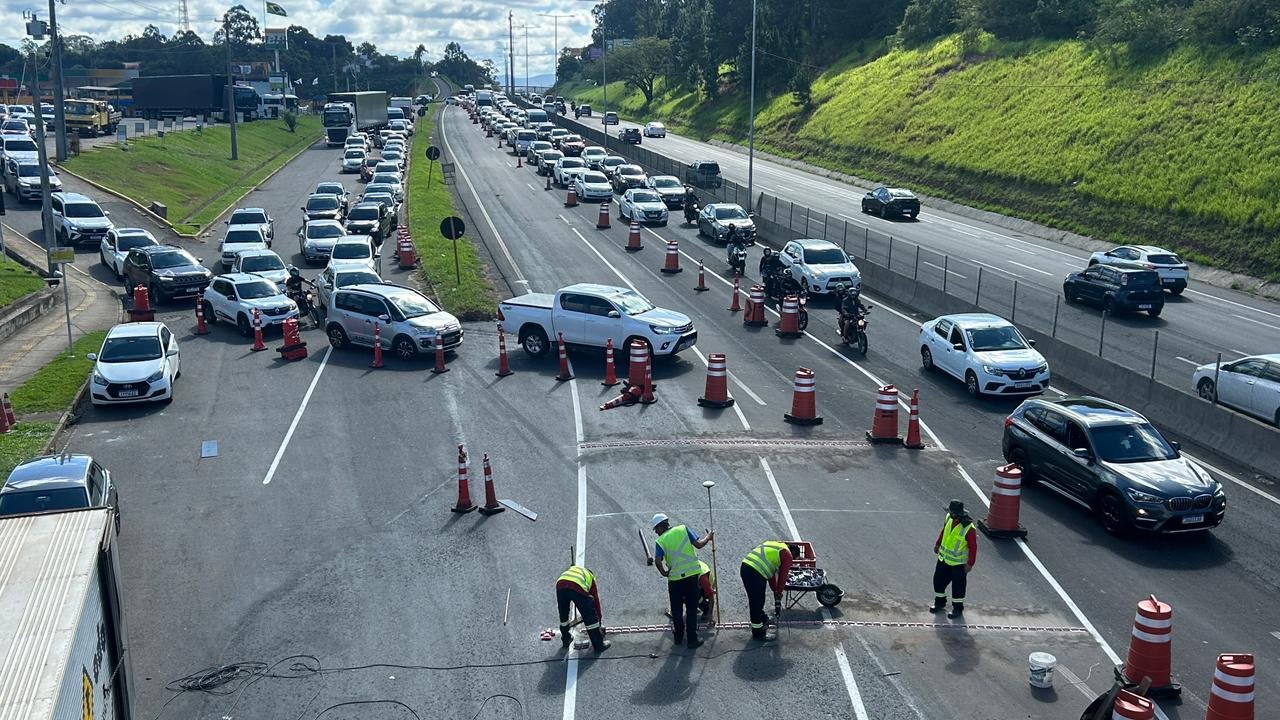 BR-116: Desvio em Novo Hamburgo causa tranqueira neste s&aacute;bado