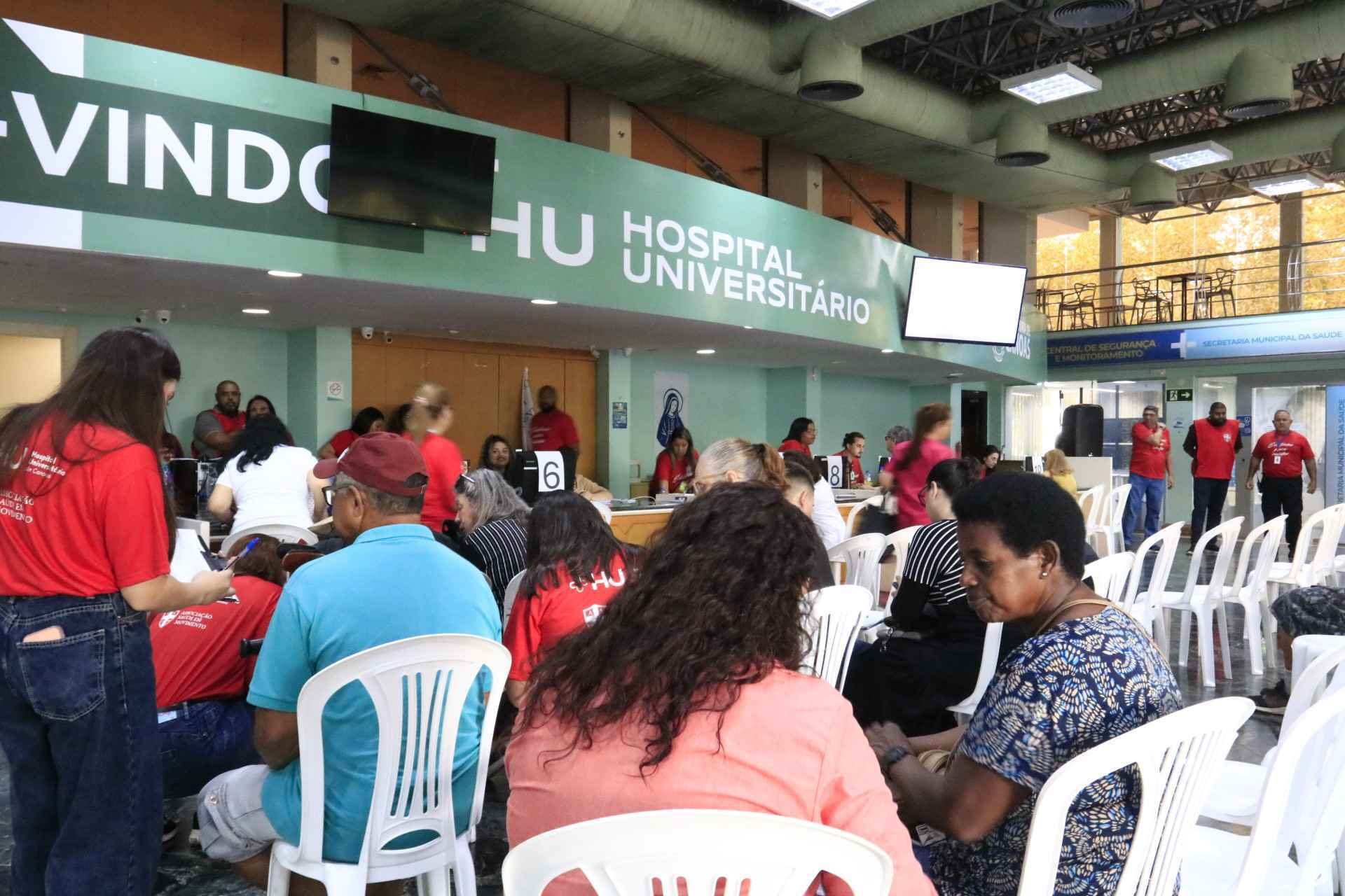 Mutir&atilde;o atualiza cadastro de pacientes no Hospital Universit&aacute;rio neste final de semana