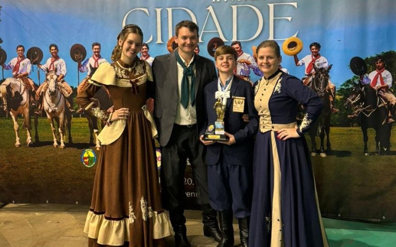 Família celebra vitória com o Piá Farroupilha | abc+