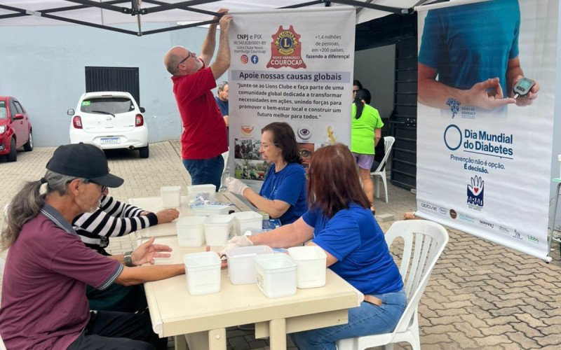 Encontro da Arad, em parceria com o Lions Club, na Paróquia São José Operário, no bairro Canudos, em Novo Hamburgo | abc+