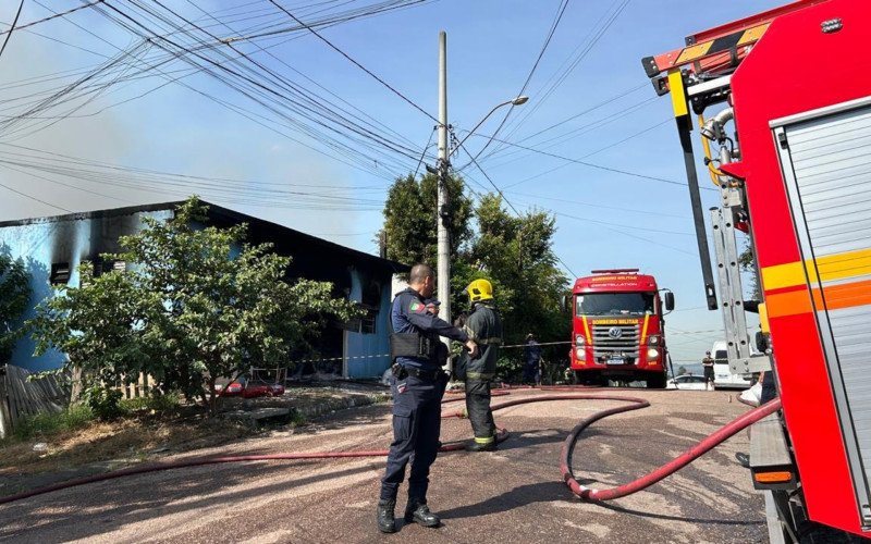 Incêndio em Novo Hamburgo
