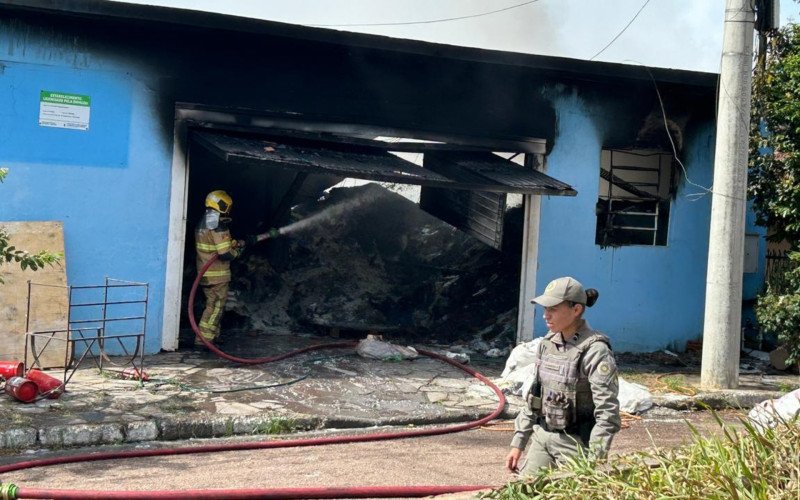 Incêndio em Novo Hamburgo