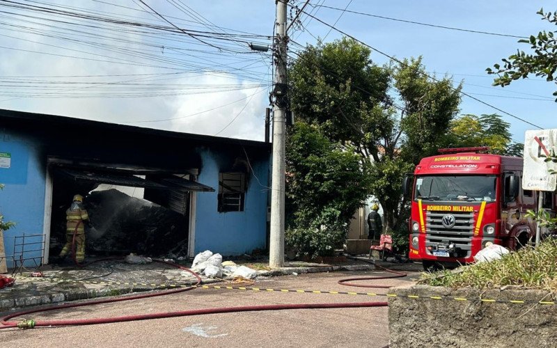 Incêndio em Novo Hamburgo