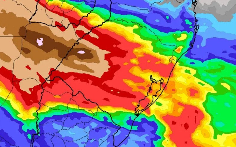 Projeção de chuva até o domingo, 26 de abril | abc+