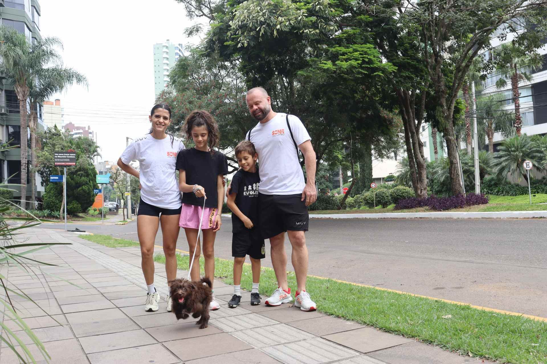 Quil&ocirc;metros de ciclismo e treino em fam&iacute;lia: As possibilidades do exerc&iacute;cio ao ar livre em Novo Hamburgo