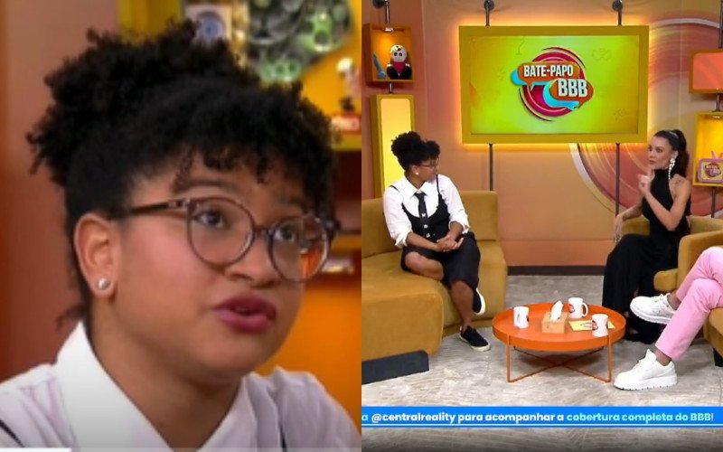 No Bate-Papo BBB, ao vivo, Milena questionou escolha da produção enquanto sussurrava | abc+