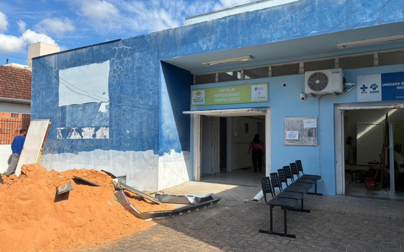 Obras de reforma na UBS Rio Branco