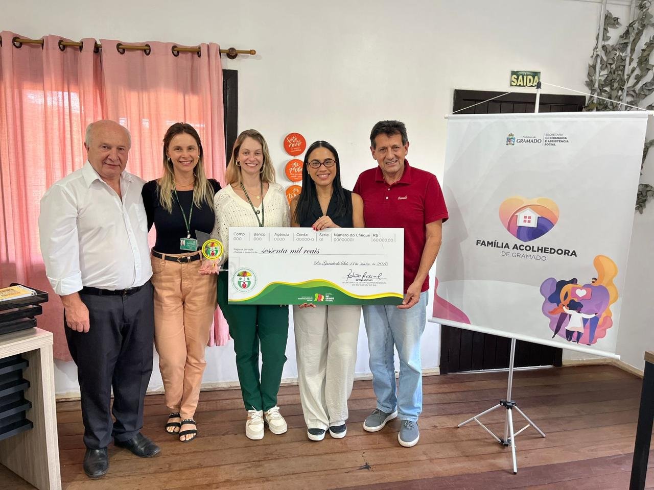 Gramado recebe premia&ccedil;&atilde;o por servi&ccedil;o de acolhimento de crian&ccedil;as e adolescentes